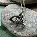 Three Demensional Trinity Knot Necklace