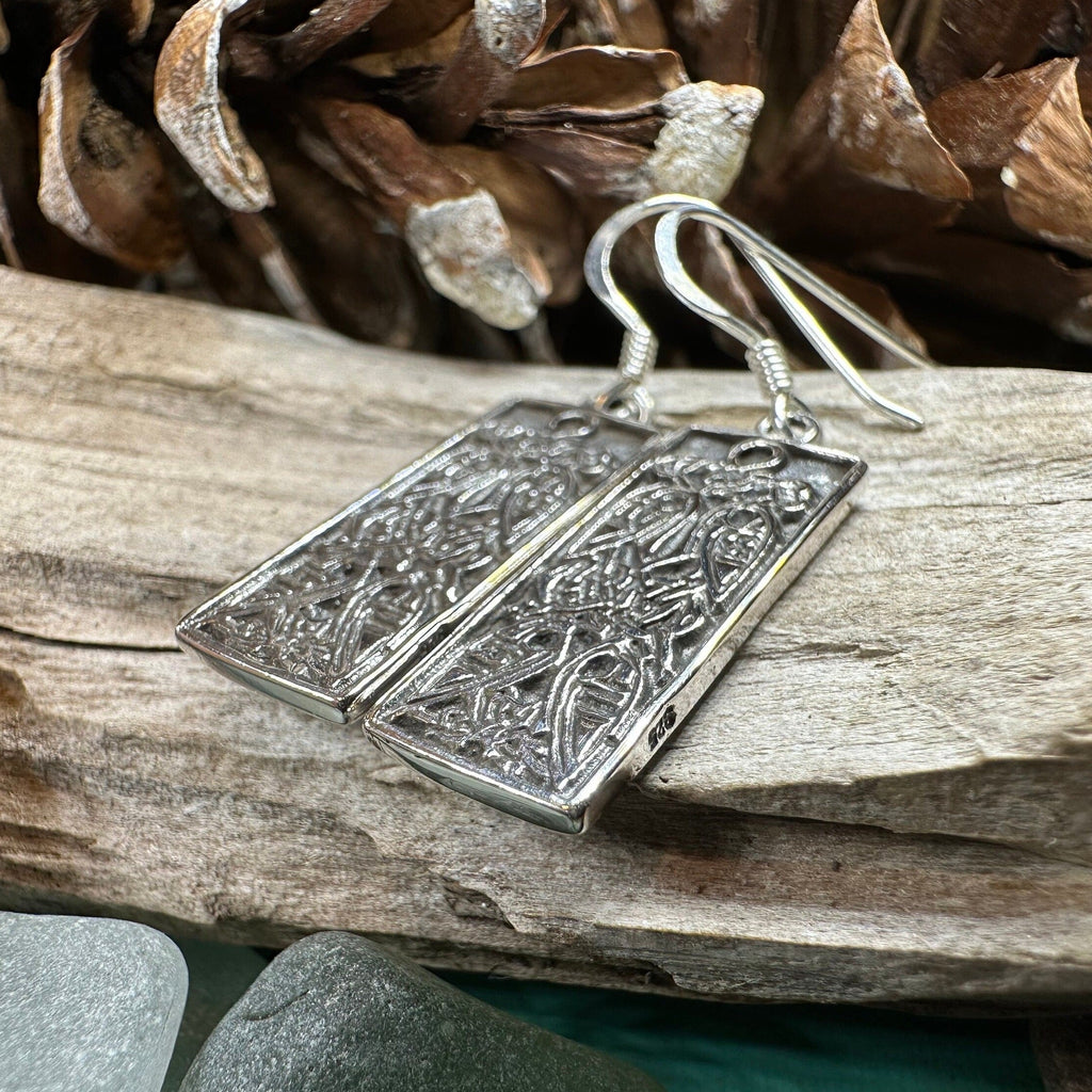 Orla Celtic Birds Earrings