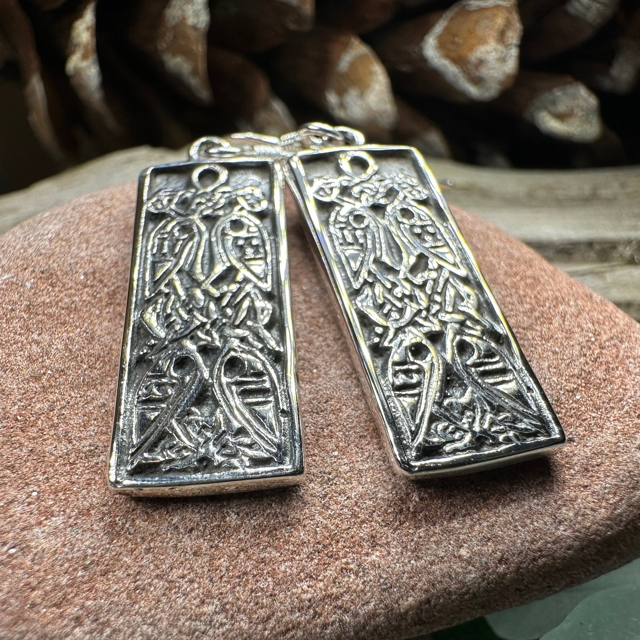 Orla Celtic Birds Earrings