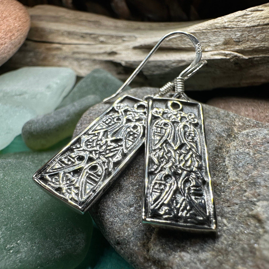 Orla Celtic Birds Earrings