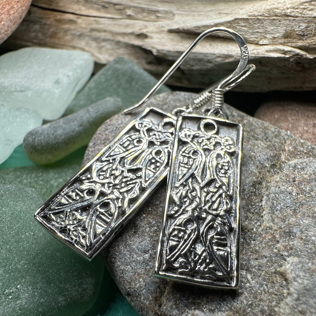Orla Celtic Birds Earrings