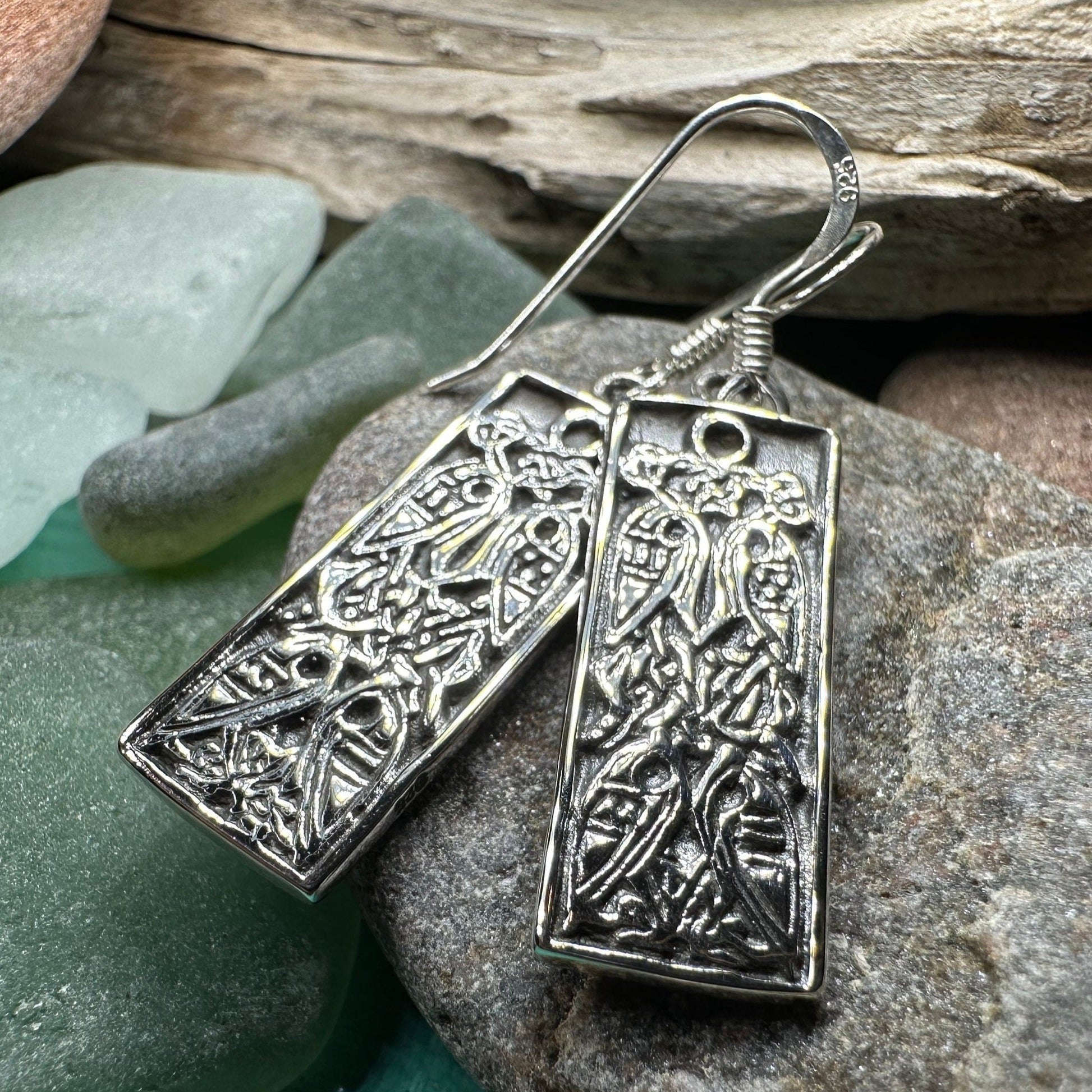 Orla Celtic Birds Earrings
