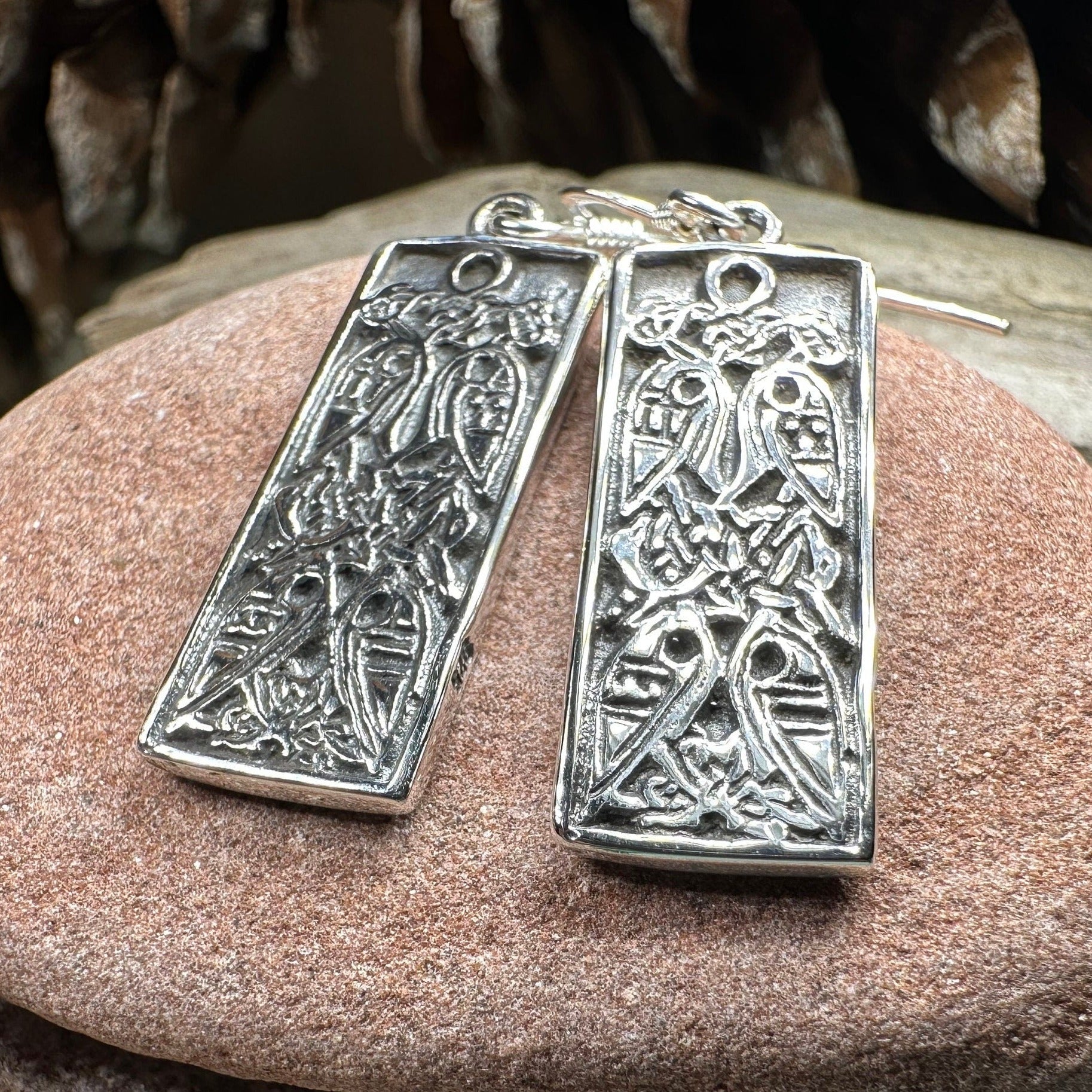 Orla Celtic Birds Earrings