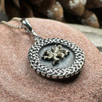Welsh Dragon Celtic Necklace