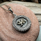 Welsh Dragon Celtic Necklace