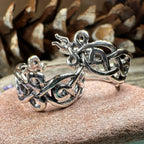 Laretta Celtic Hoop Earrings