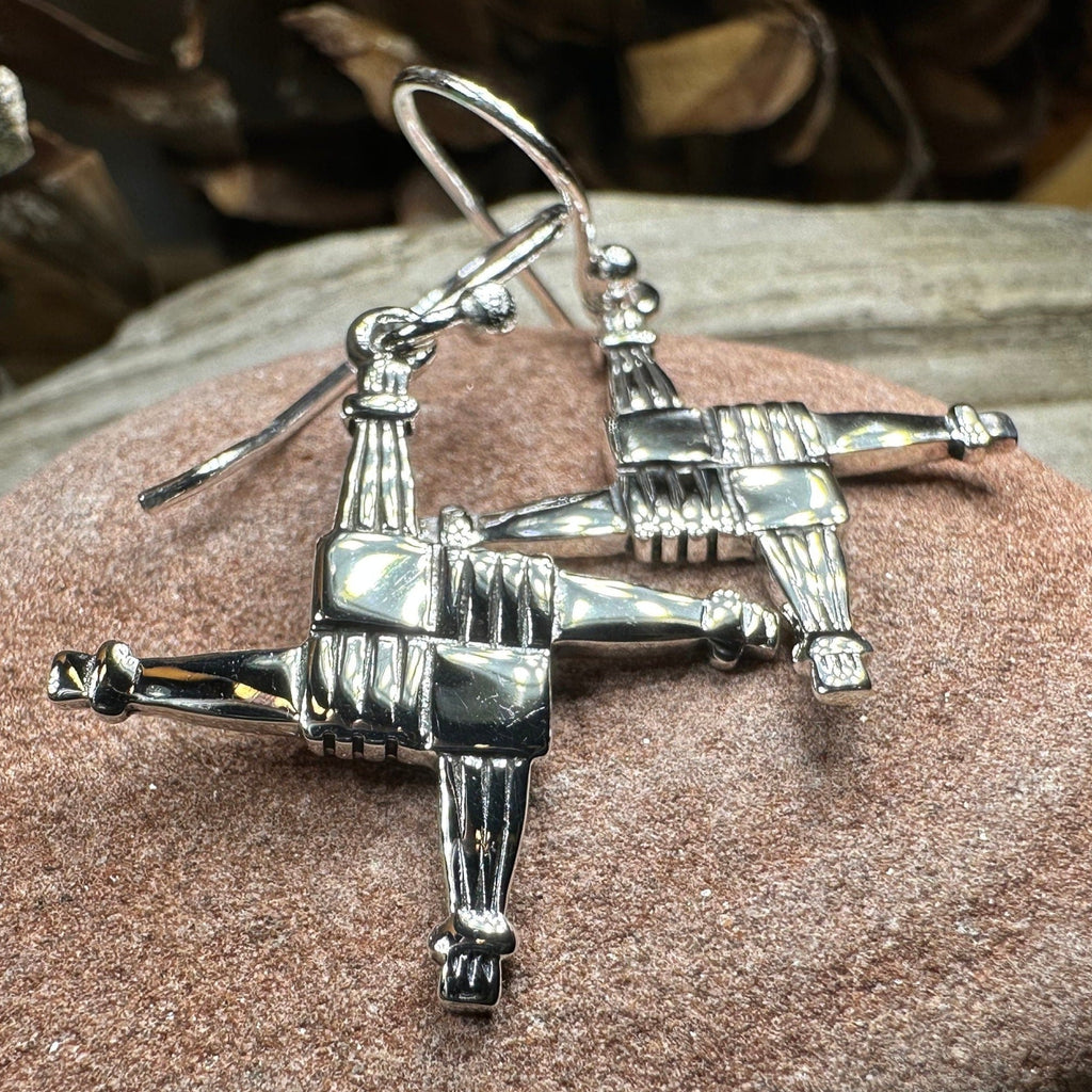 Springrise Saint Brigid's Cross Earrings