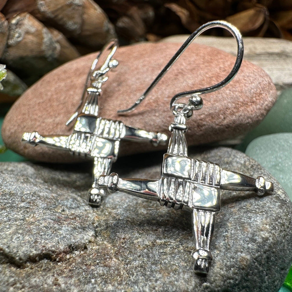 Springrise Saint Brigid's Cross Earrings