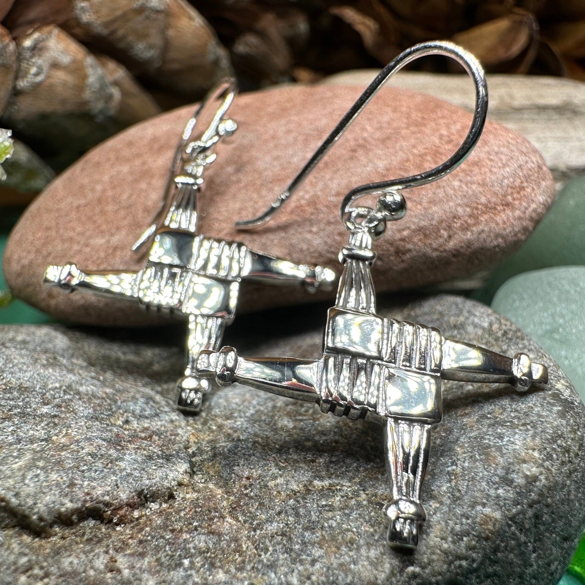 Springrise Saint Brigid's Cross Earrings