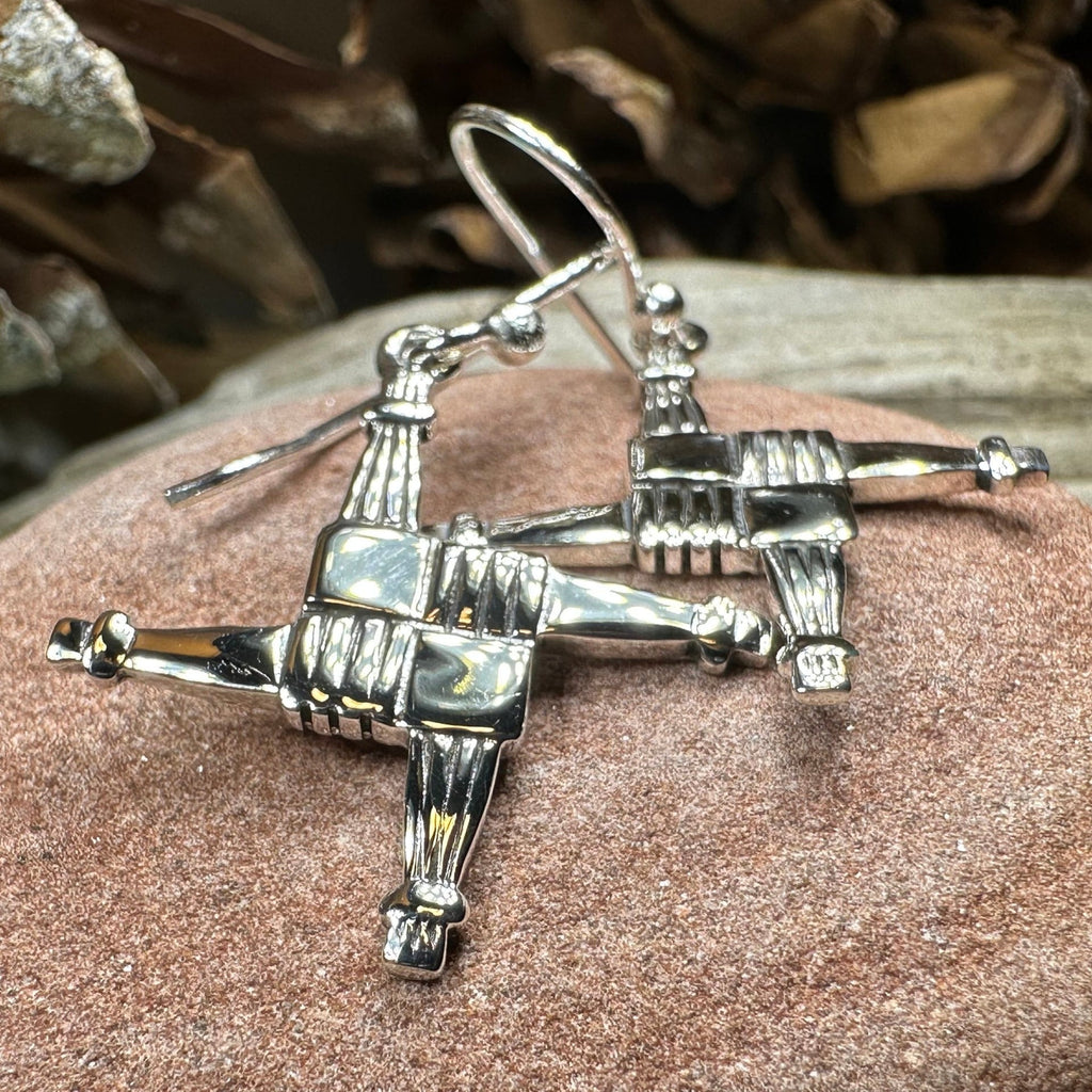 Springrise Saint Brigid's Cross Earrings