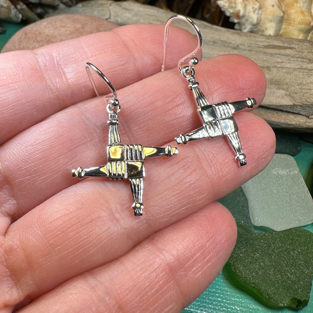 Springrise Saint Brigid's Cross Earrings