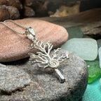 Eternal Spiral Tree of Life Necklace
