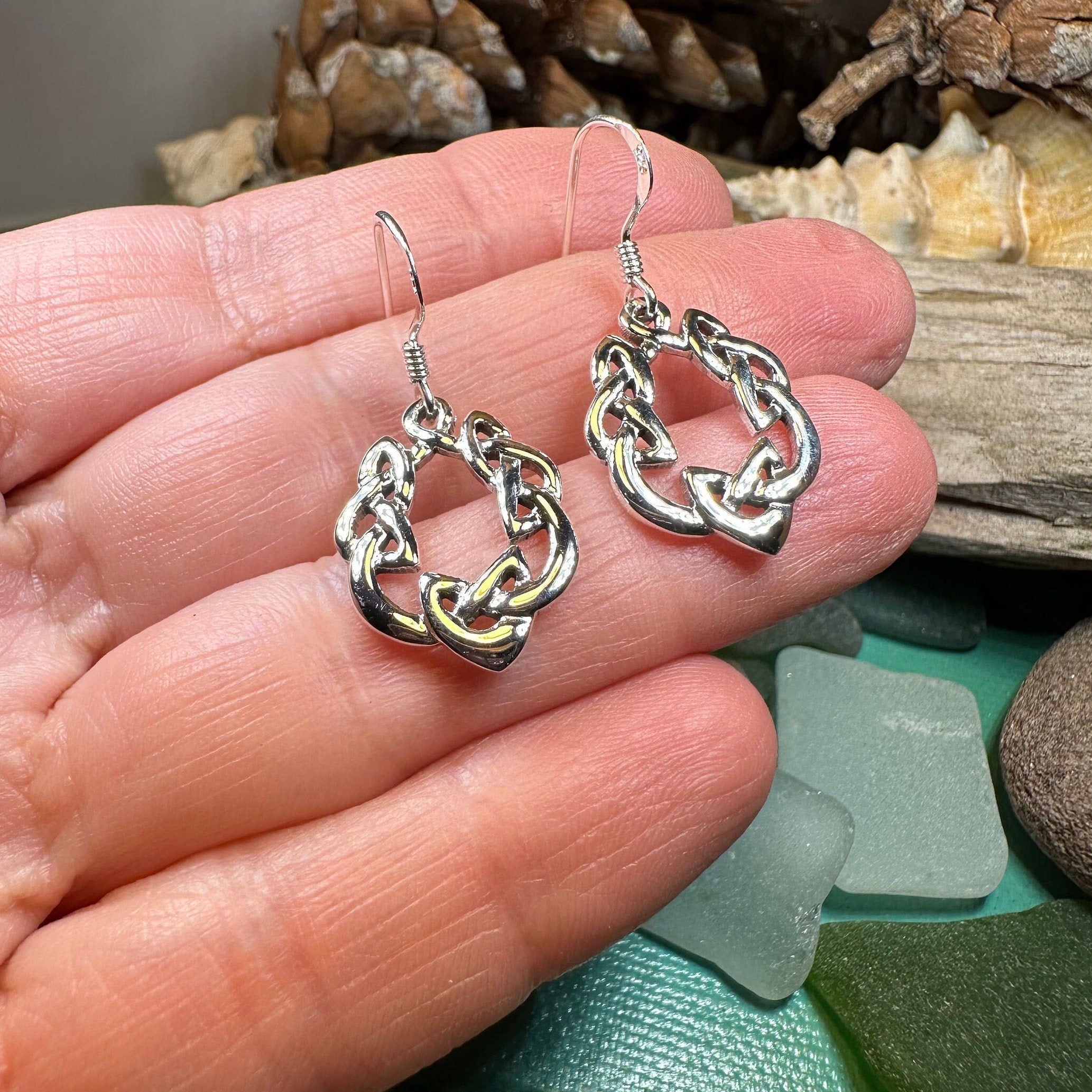 Brittanna Celtic Knot Earrings