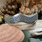 Celtic Wave Pewter Bracelet