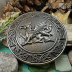 Large Welsh Dragon Brooch