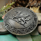 Large Welsh Dragon Brooch