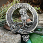 Bagpiper Scotland Brooch