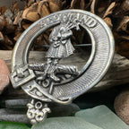 Bagpiper Scotland Brooch