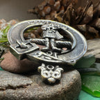 Bagpiper Scotland Brooch