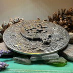 Royal Lion and Thistle Plaid Brooch