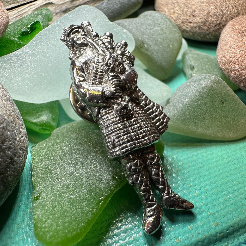 Bagpiper Lapel Pin