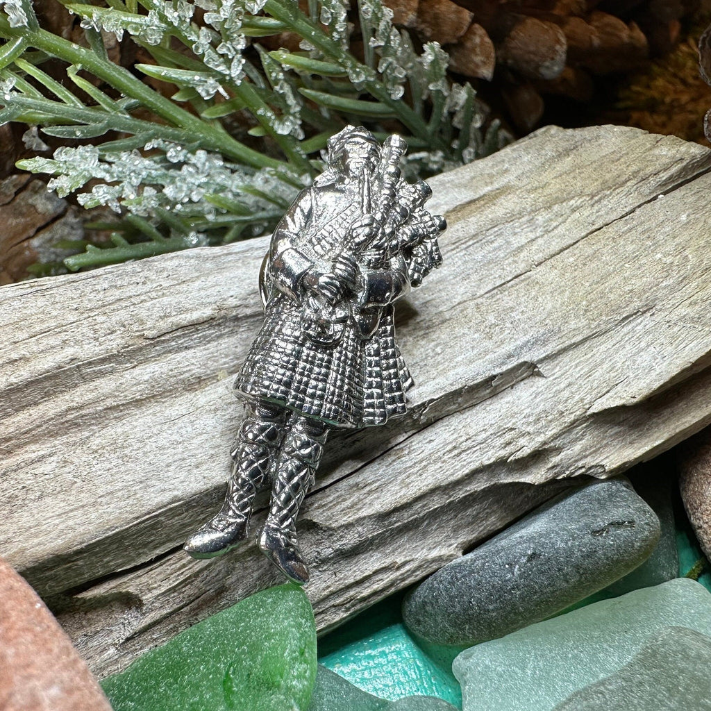 Bagpiper Lapel Pin