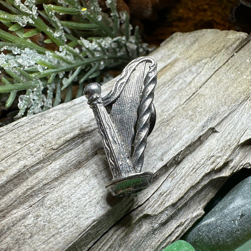 Irish Harp Lapel Pin