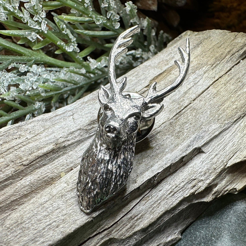 Stag Lapel Pin