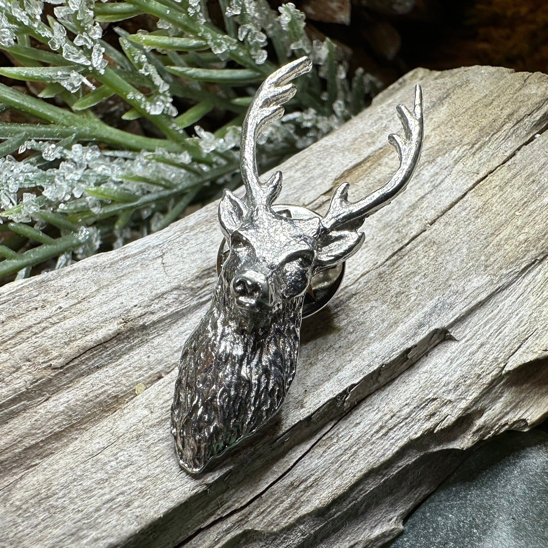 Stag Lapel Pin