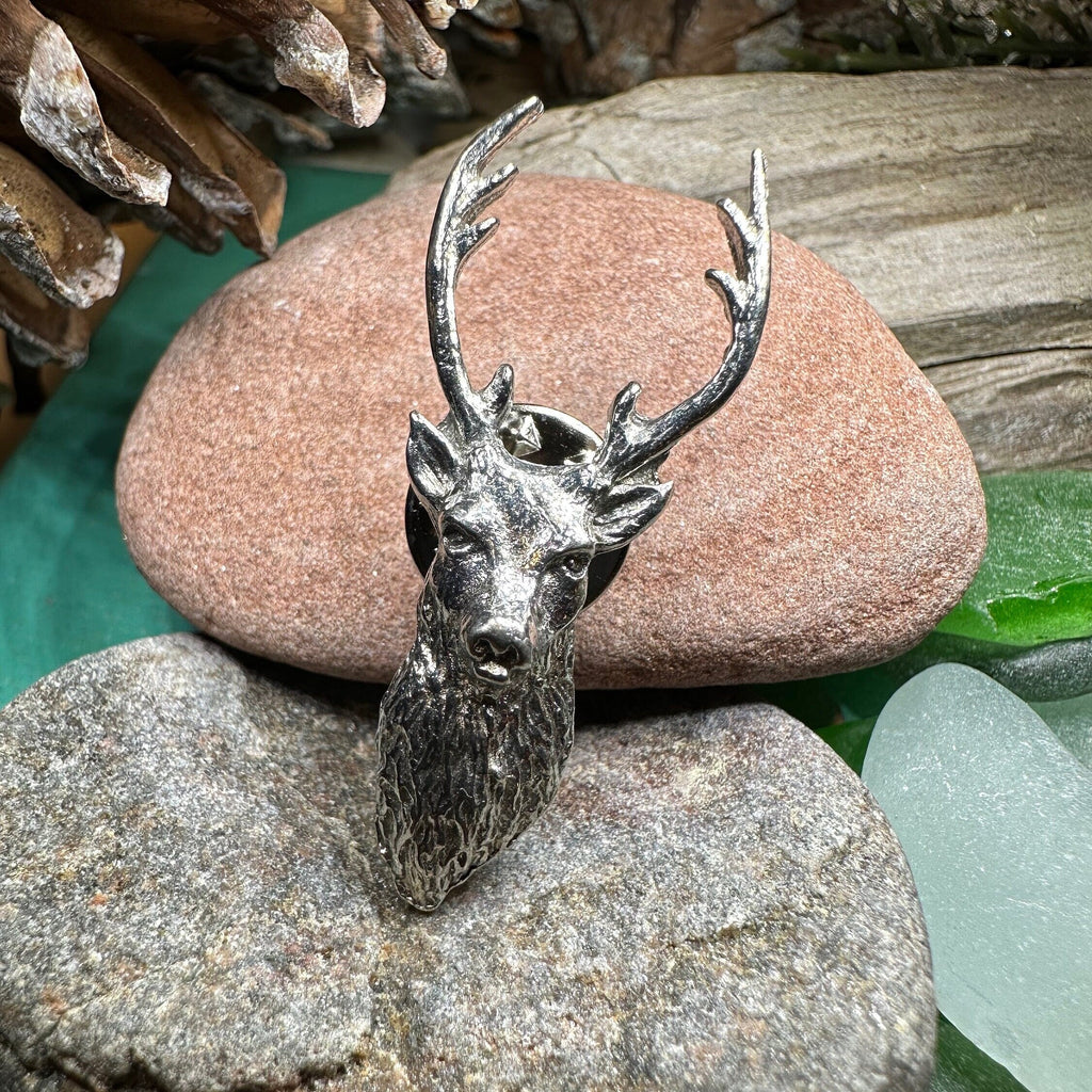 Stag Lapel Pin