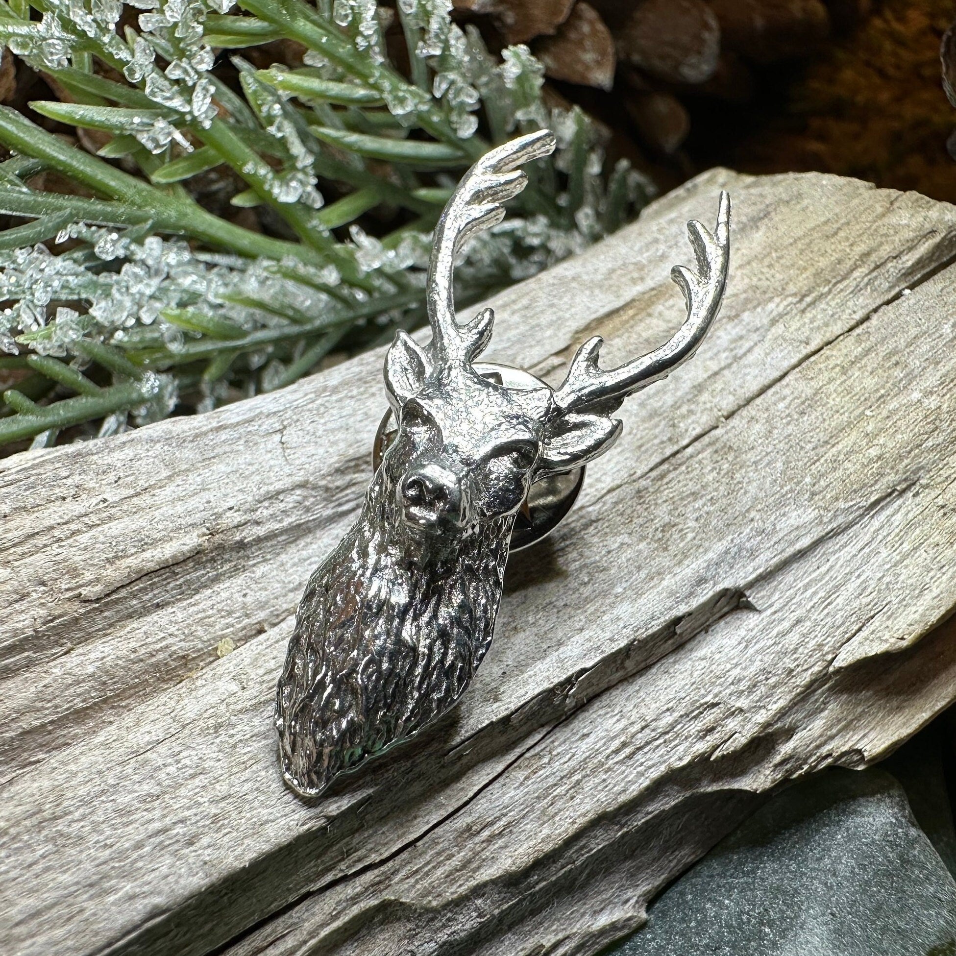 Stag Lapel Pin