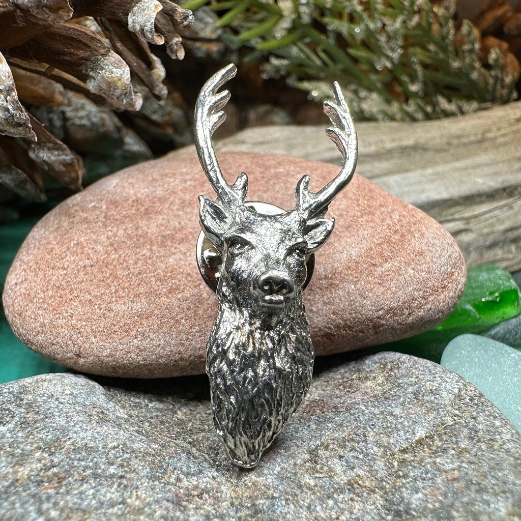 Stag Lapel Pin