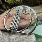 Myra Scottish Mackintosh Rose Brooch