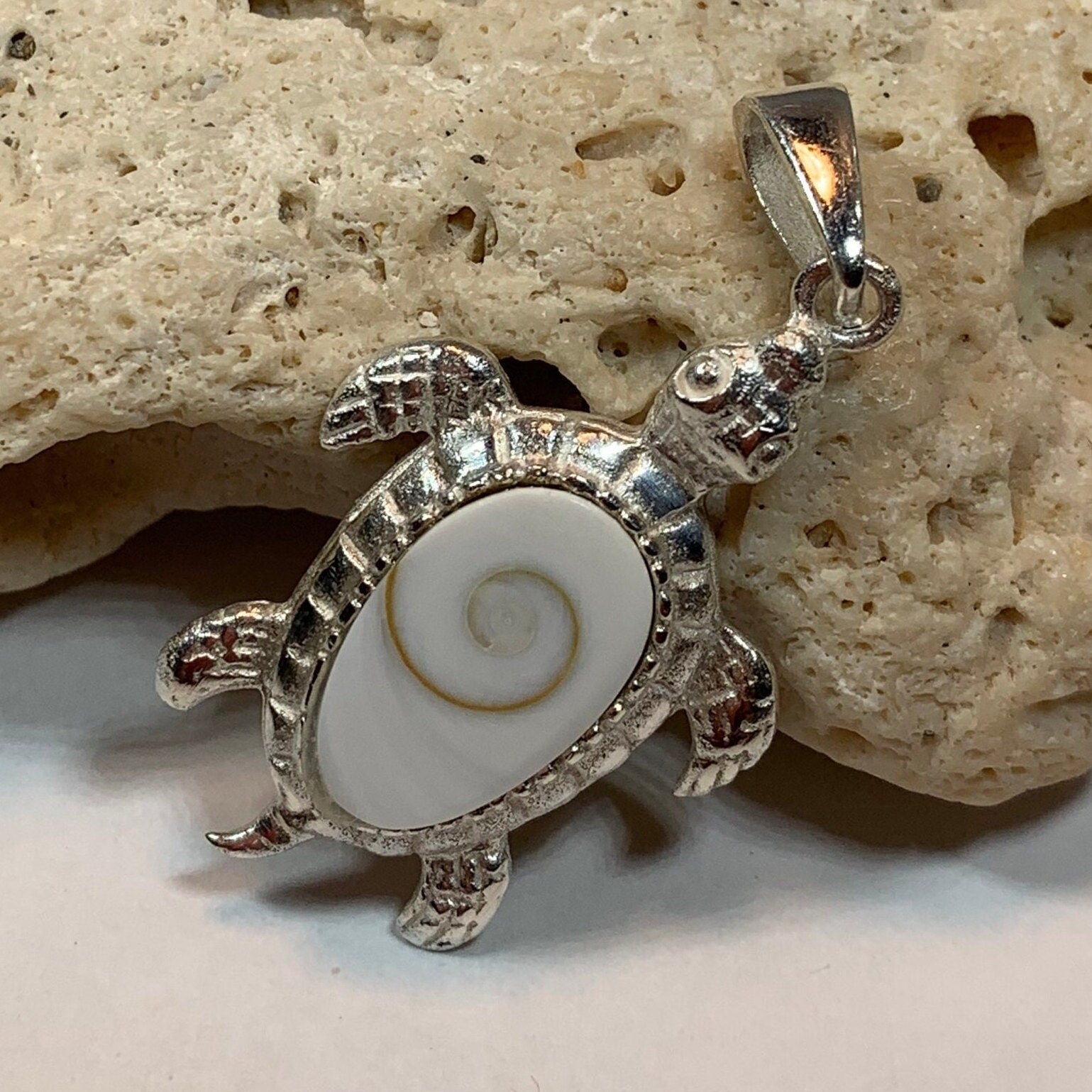 Shiva Shell Turtle Necklace