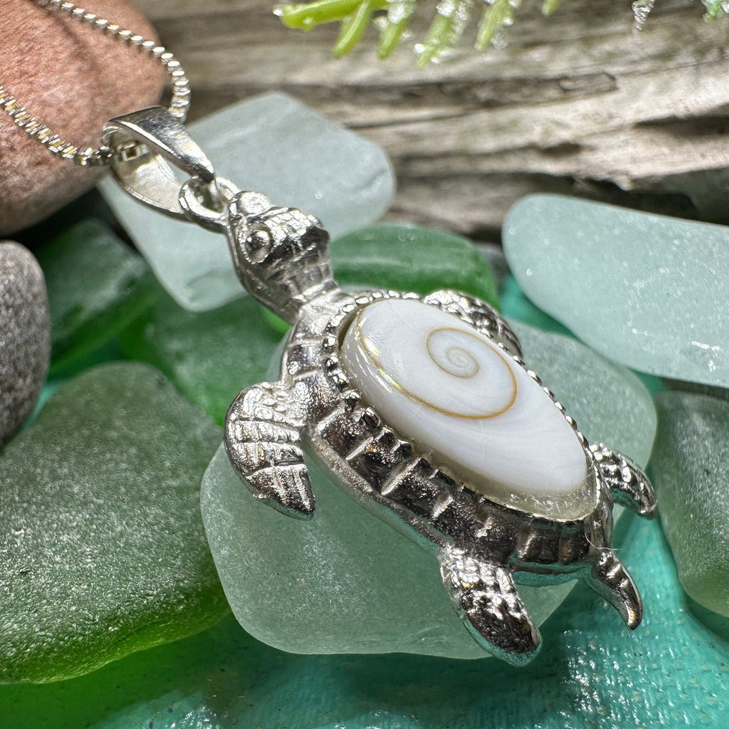 Shiva Shell Turtle Necklace