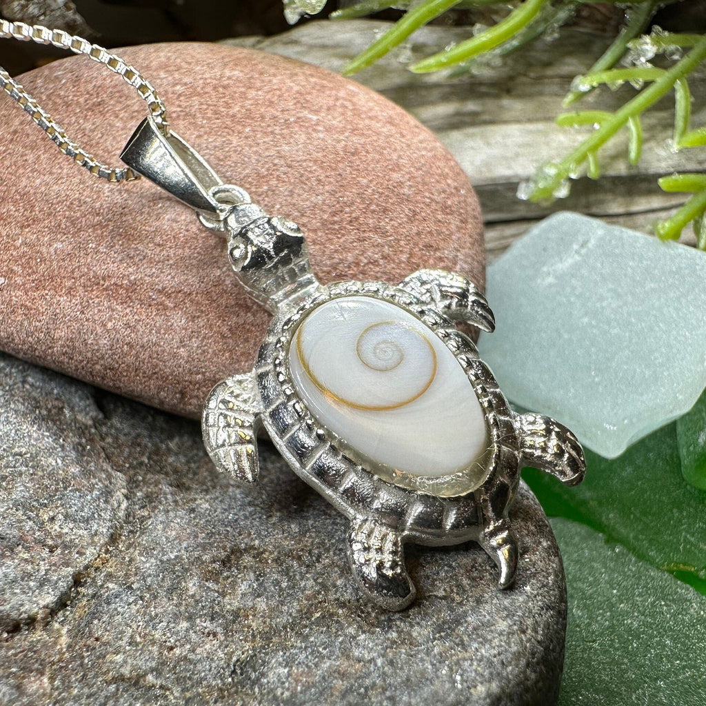 Shiva Shell Turtle Necklace