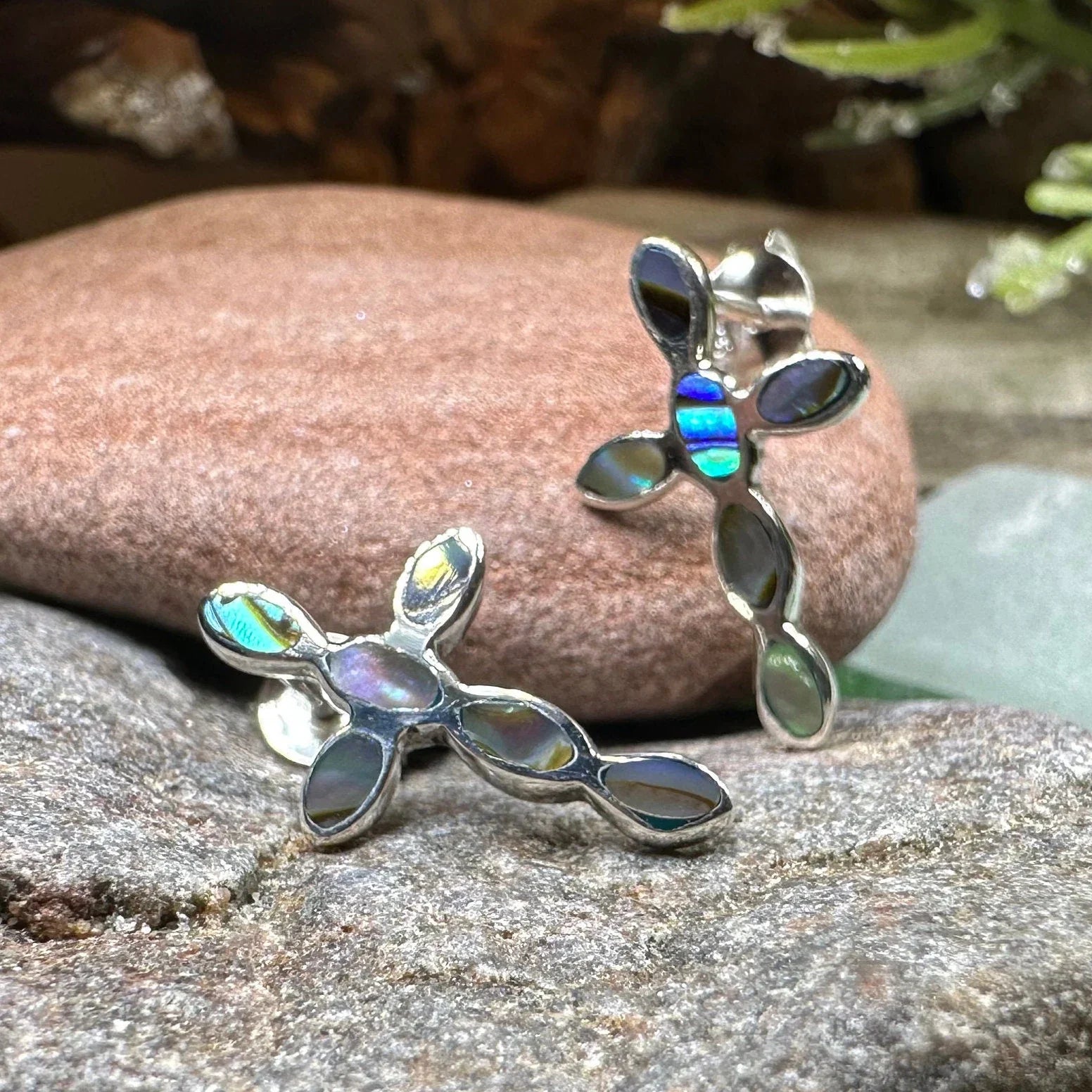 Anne Cross Stud Earrings