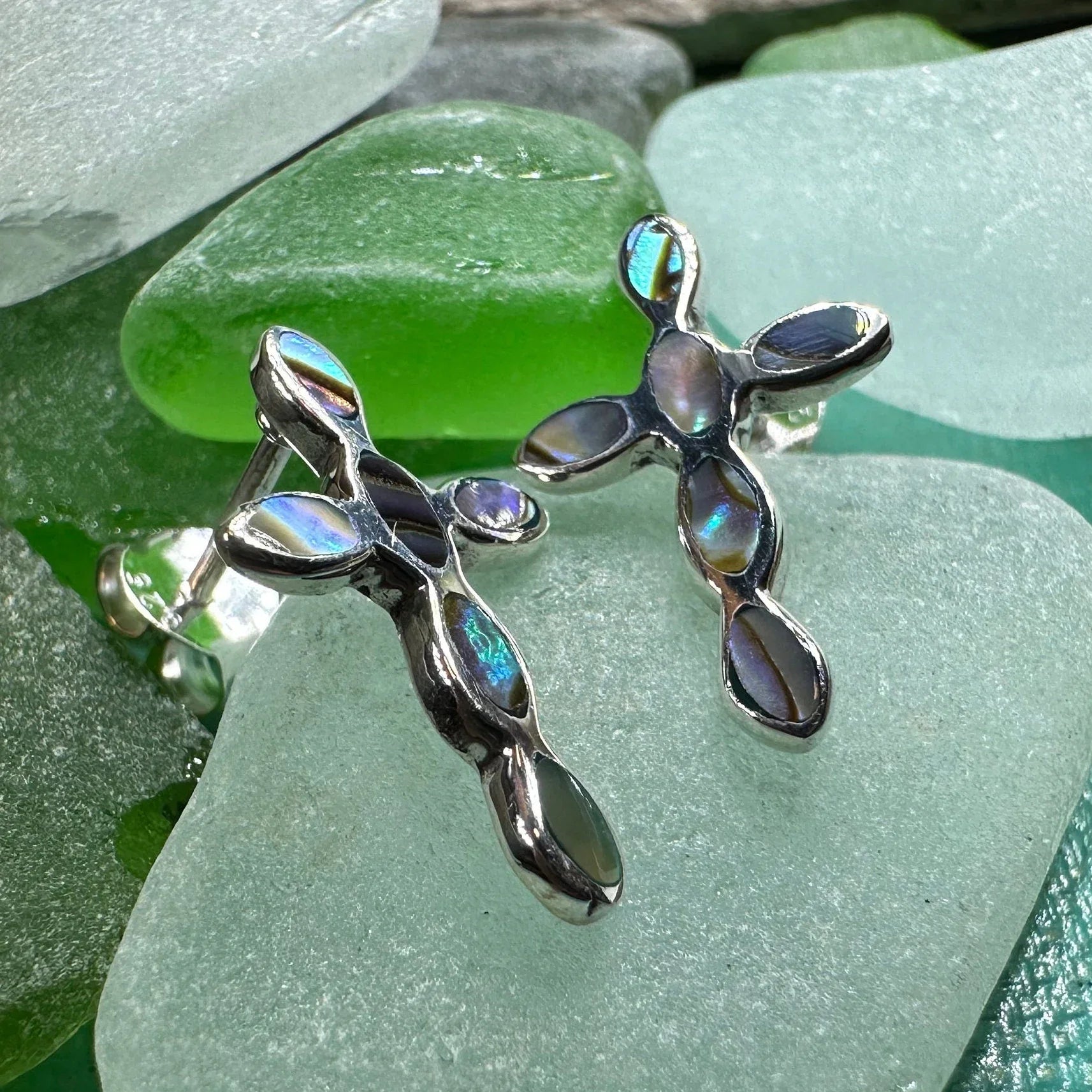 Anne Cross Stud Earrings