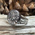 Heatherglen Thistle Signet Ring