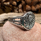 Heatherglen Thistle Signet Ring