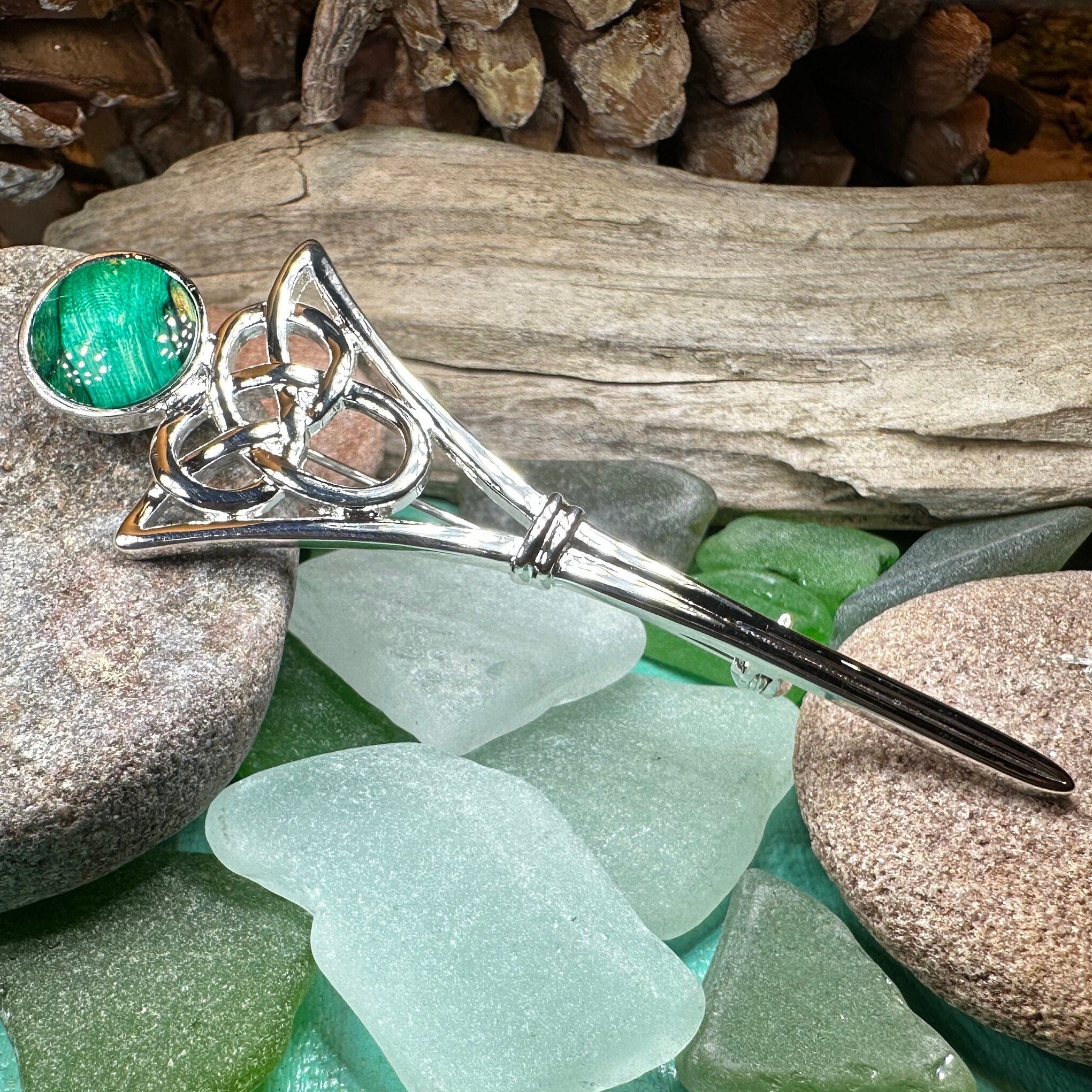 Heathergems Celtic Kilt Pin