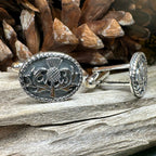 Traditional Thistle Cuff Links