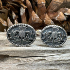 Traditional Thistle Cuff Links