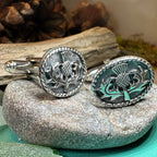 Traditional Thistle Cuff Links
