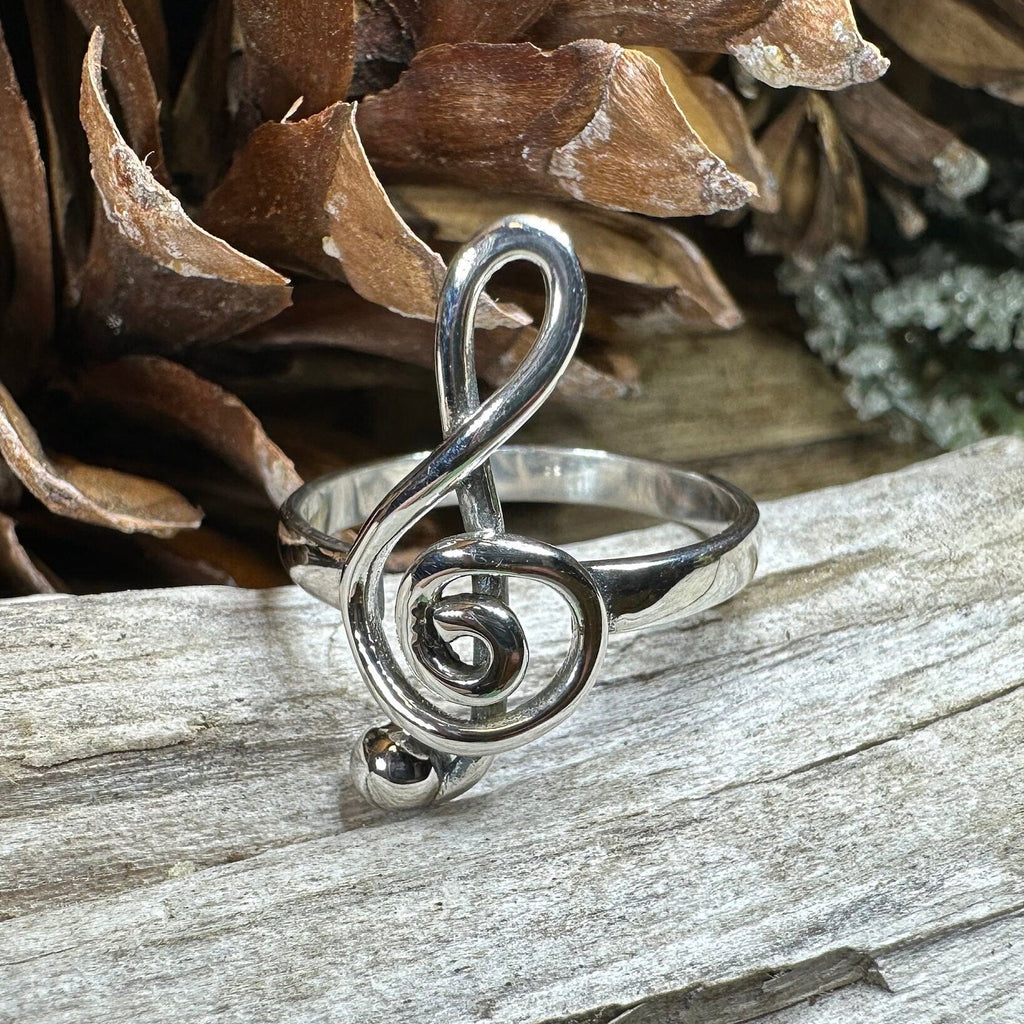 Bach Music Note Ring