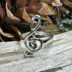 Bach Music Note Ring