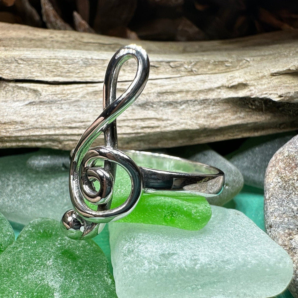 Bach Music Note Ring