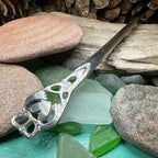 Elegant Claddagh Kilt Pin