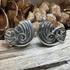 Celtic Puffin Cuff Links