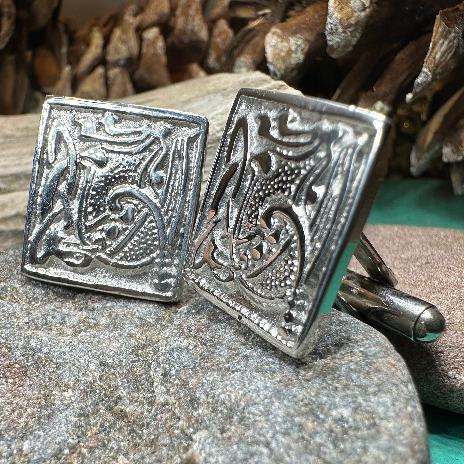 Celtic Motif Cuff Links